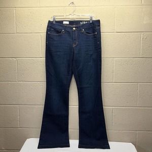 Gap 1969 Jeans Women’s Size 29R Blue Denim Long & Lean Trouser Dark Wash